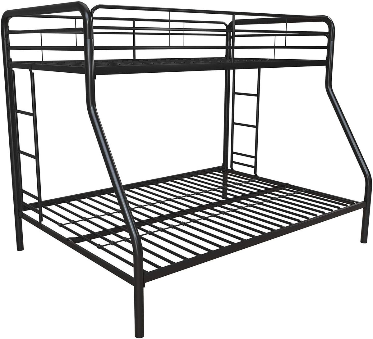 DHP Dusty Twin Over Full Metal Bunk Bed, Off White