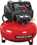 Air Compressor, 6-Gallon, Pancake, Oil-Free